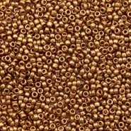 Miyuki seed beads 15/0 - Metallic light bronze 15-457L